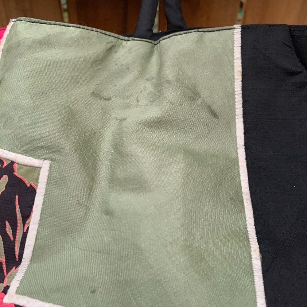 Vintage Handmade Patchwork Indian Elephant Bag. - image 6